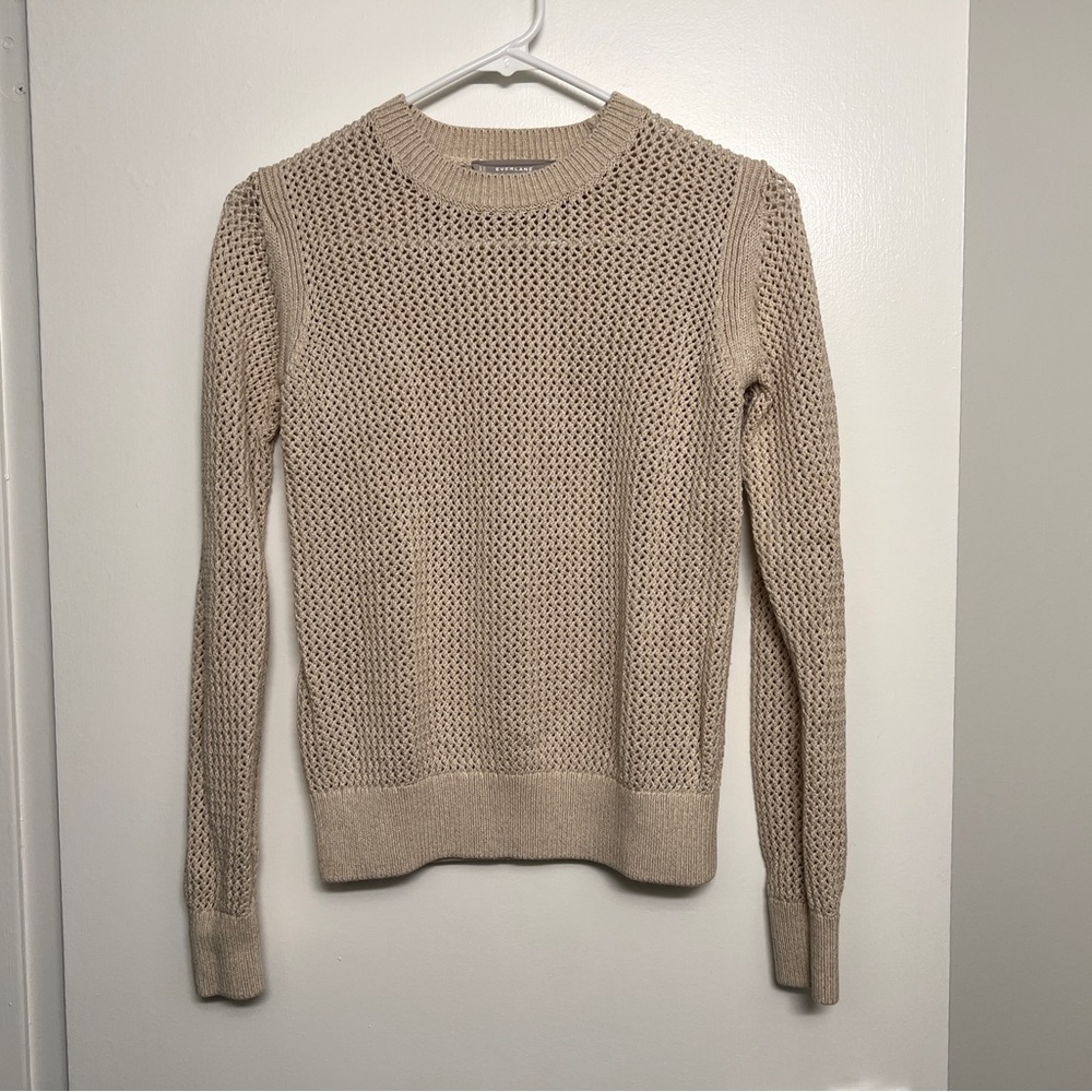 Everlane The Mesh Soft Cotton Crew